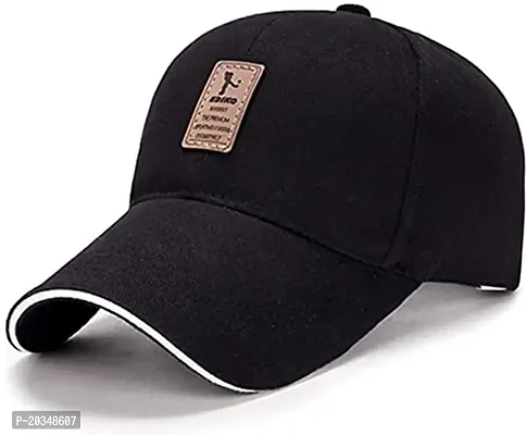 Fashionable Black Winter Caps Pack Of 1