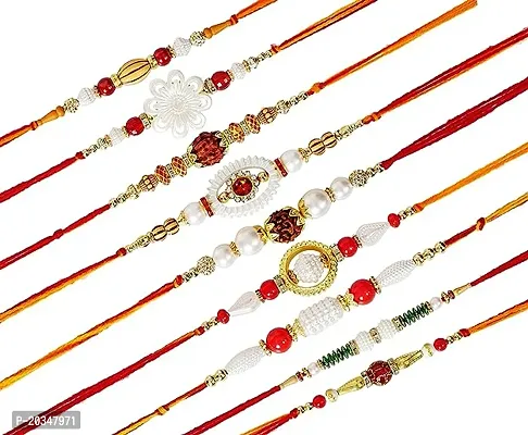 Rakhi For Brother Pack Of 9-thumb0