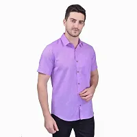 PRINTCULTR Men's Cotton Blend Casual Designer Shirt | Regular Slim Fit Solid Formal Shirt | | (PCHS2)-thumb2