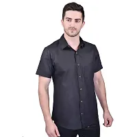PRINTCULTR Men's Cotton Blend Casual Designer Shirt | Regular Slim Fit Solid Formal Shirt | | (PCHS7)-thumb2