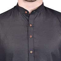 Stylish Men Silk Kurta with Pyjama Set-thumb3