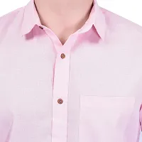 PRINTCULTR Men's Cotton Blend Casual Designer Shirt | Regular Slim Fit Solid Formal Shirt | | (PCHS9)-thumb3
