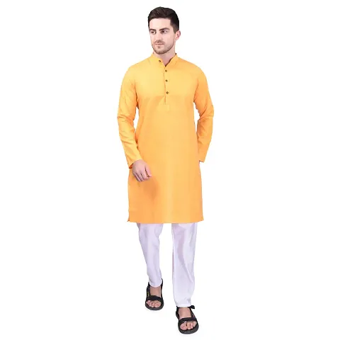 Trendy cotton kurta sets For Men 