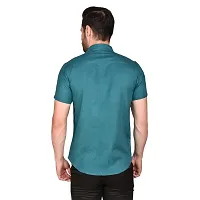 Classic Cotton Blend Solid Casual Shirts for Men-thumb1