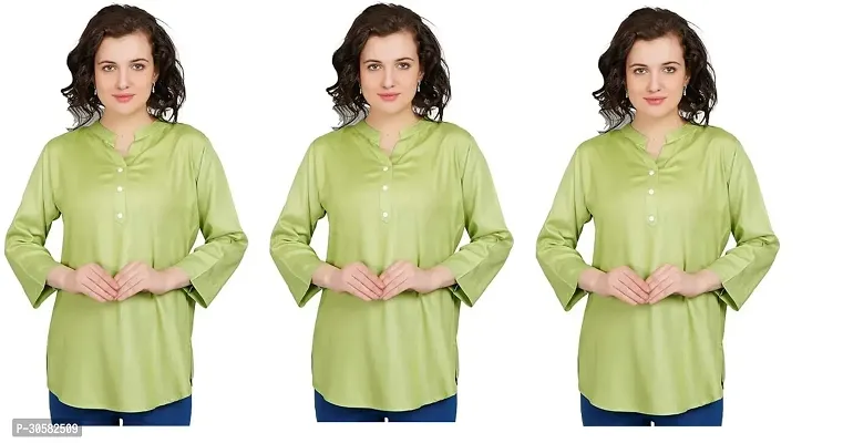 Latest Beautiful Rayon Top (Combo of 3)