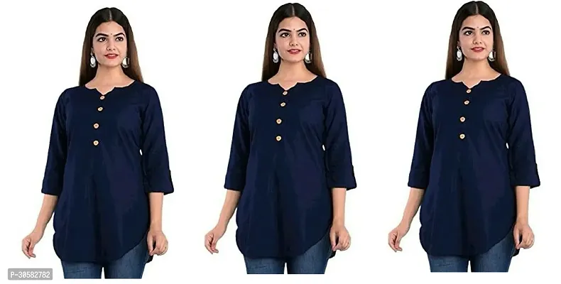 Latest Beautiful Rayon Top (Combo of 3)