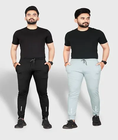 Must Have Linen Blend Regular Track Pants For Men 