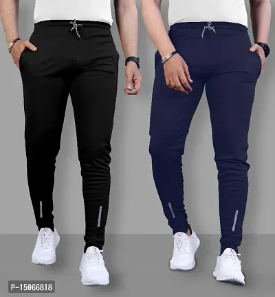 Premium Men Track pants | Original | Very Comfortable | Perfect Fit | Stylish | Good Quality | Men  Boy Lower Pajama Jogger | Gym | Running| Jogging | Yoga | Casual wear | Loungewea-thumb0