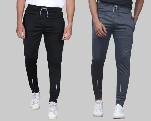 Best Selling Polyester Regular Track Pants For Men 