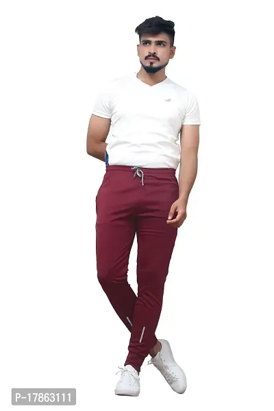 Premium Men Track pants | Original | Very Comfortable | Perfect Fit | Stylish | Good Quality | Men  Boy Lower Pajama Jogger | Gym | Running| Jogging | Yoga | Casual wear | Loungewea-thumb3