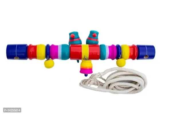 Pyengora Baby Jhula Cradle stick,Thottil Kili Kambu with 5MT Rope, Baby Cradle Swing hanger Stick-thumb0
