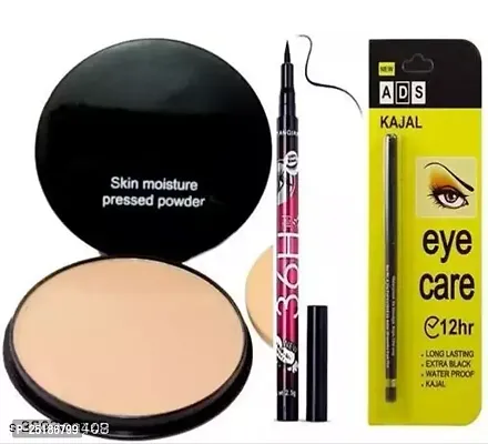 Professional Makeup Compact,36H Waterproof Gel Eyeliner With Long Lasting Kajal