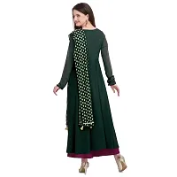 Fancy Anarkali long Kurti with Dupatta Set-thumb4