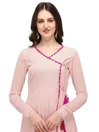 Fancy Anarkali long Kurti with Dupatta Set-thumb1