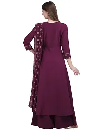 Fancy Anarkali long Kurti with Dupatta Set-thumb2