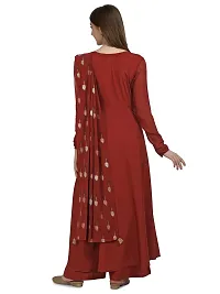 Fancy Anarkali long Kurti with Dupatta Set-thumb2