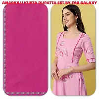 Fancy Anarkali long Kurti with Dupatta Set-thumb2