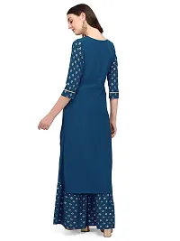 Fancy Anarkali long Kurti with Bottom Set-thumb2