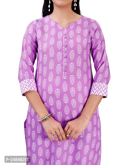 Women Cotton Blend Kurta Pant Set-thumb2