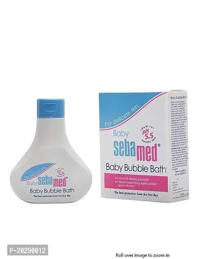 Sebamed Baby Cream Extra Soft, 50Ml And Sebamed Baby Bubble Bath, 200Ml