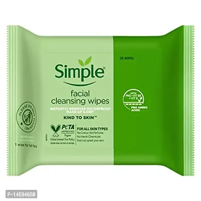 Skin Cleansing Facial Wipes 25 Wipes