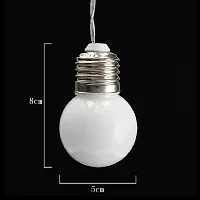 RAAJAOUTLETS 10LED Globe Festoon String Hanging Lights 2.15M/6.56ft for Decoration Garland(Plastic, Warm White)-thumb3