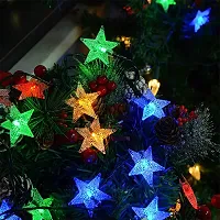 RaajaOutlets 40LED 15FT Star String Lights Plug-in Fairy String Lights Waterproof,Indoor, Outdoor, Wedding Party, Christmas Tree, New Year, Garden Decoration(Pack of 1)-thumb3