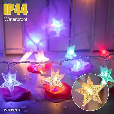 RaajaOutlets 40LED 15FT Star String Lights Plug-in Fairy String Lights Waterproof,Indoor, Outdoor, Wedding Party, Christmas Tree, New Year, Garden Decoration(Pack of 1)-thumb3