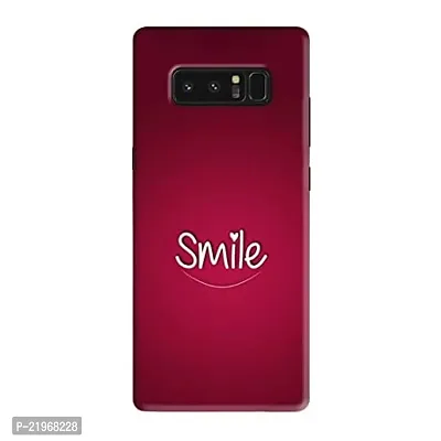 Dugvio? Printed Designer Back Case Cover for Samsung Galaxy Note 8 / Samsung Note 8 / N950F (Smile)