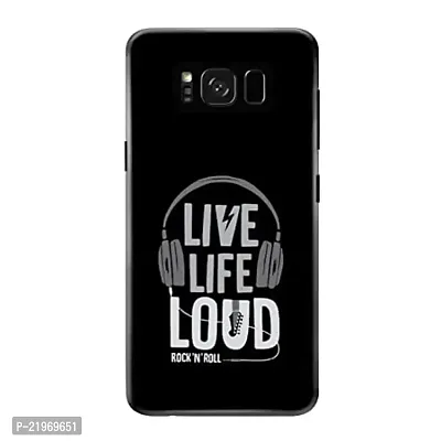 Dugvio? Printed Designer Back Case Cover for Samsung Galaxy S8 Plus/Samsung S8+ / G955G (Live Life Loud)