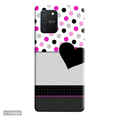 Dugvio? Printed Designer Back Case Cover for Samsung Galaxy S10 Lite/Samsung S10 Lite (Love Heart Pattern)