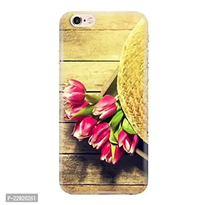 Dugvio? Printed Designer Hard Back Case Cover for iPhone 6 / iPhone 6S (Red Flowers)