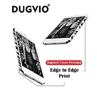Dugvio? Printed Designer Hard Back Case Cover for iPhone SE (2020) (Black Marble Effect)-thumb3