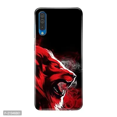 Dugvio? Polycarbonate Printed Hard Back Case Cover for Samsung Galaxy A70 / Samsung A70 / SM-A705F/DS (Lion Art)-thumb0