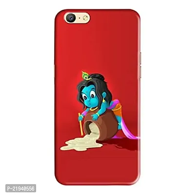 Dugvio? Polycarbonate Printed Hard Back Case Cover for Oppo A83 (Lord Little Krishna)