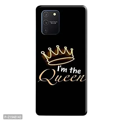 Dugvio? Polycarbonate Printed Hard Back Case Cover for Samsung Galaxy S10 Lite/Samsung S10 Lite (I am The Queen)