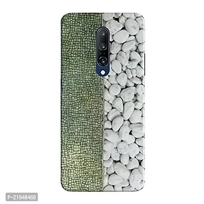 Dugvio? Polycarbonate Printed Hard Back Case Cover for OnePlus 7 Pro (Stone and Marble)