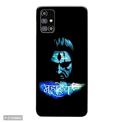 Dugvio? Polycarbonate Printed Hard Back Case Cover for Samsung Galaxy M31S / Samsung M31S (Lord Mahadev)