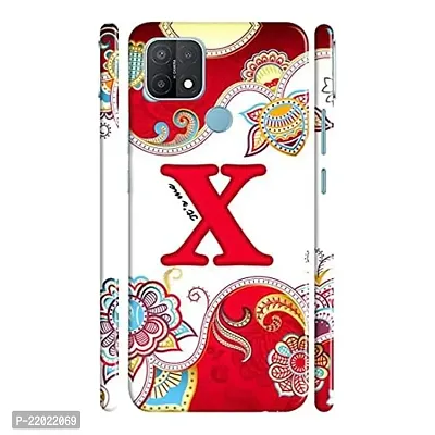 Dugvio? Printed Designer Hard Back Case Cover for Oppo A15 / Oppo A15S (Its Me X Alphabet)