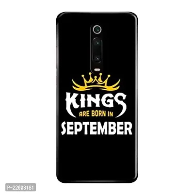 Dugvio? Printed Designer Hard Back Case Cover for Xiaomi Redmi K20 (Kings are Born in September)