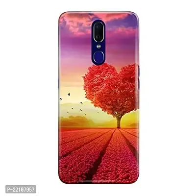 Dugvio Nature Love Designer Hard Back Case Cover for Oppo F11 (Multicolor)