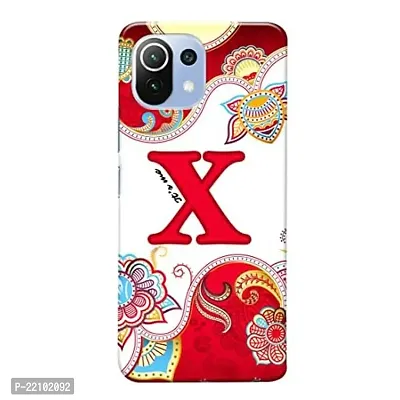 Dugvio? Printed Hard Back Cover Case for Xiaomi Mi 11 Lite/Xiaomi Mi 11 Lite 5G / Xiaomi 11 Lite NE 5G - Its Me X Alphabet