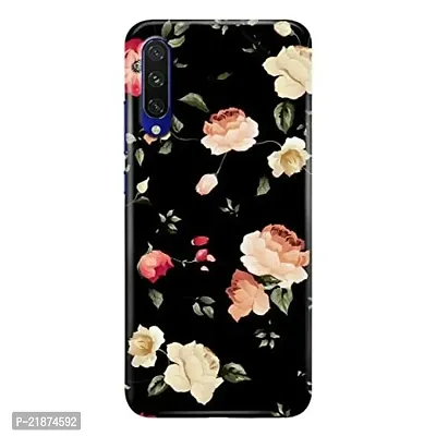Dugvio Printed Colorful Flower Floral Designer Back Case Cover for Xiaomi Redmi Mi A3 / Redmi Mi A3 (Multicolor)