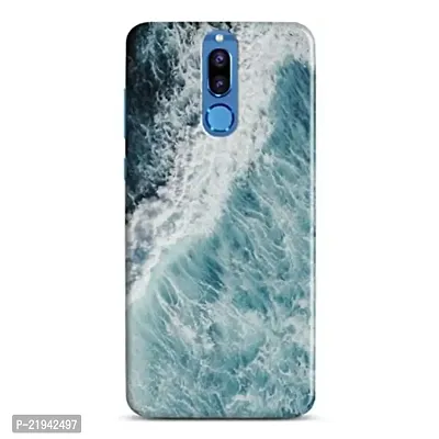 Dugvio? Polycarbonate Printed Hard Back Case Cover for Huawei Honor 9i (River Texture)