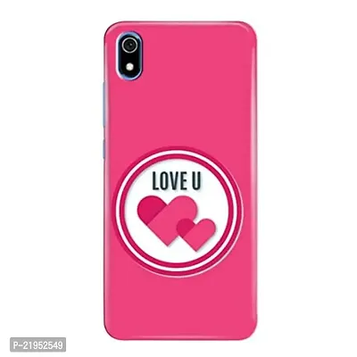 Dugvio? Polycarbonate Printed Hard Back Case Cover for Xiaomi Redmi 7A (Love U)-thumb0