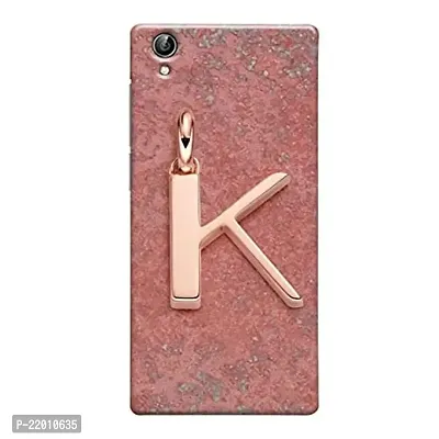 Dugvio? Printed Designer Hard Back Case Cover for Vivo Y51L (K Name Alphabet)