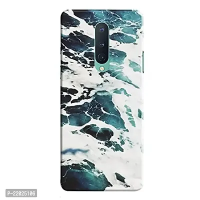 Dugvio? Printed Designer Hard Back Case Cover for OnePlus 8 (Water Marble)