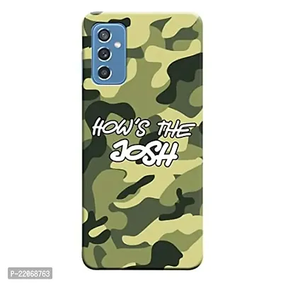 Dugvio? Printed Designer Back Cover Case for Samsung Galaxy M52 (5G) - Army Camoflage