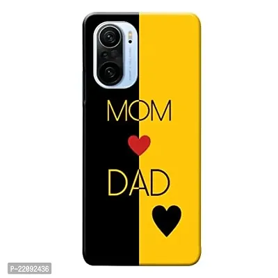 Dugvio? Printed Hard Back Case Cover for Xiaomi Mi 11X / Xiaomi Mi 11X Pro (5G) (Mom and Dad, Mummy Papa)