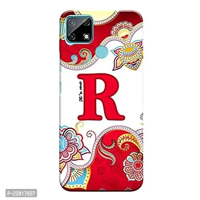 Dugvio? Printed Designer Hard Back Case Cover for Realme Narzo 30A (Its Me R Alphabet)